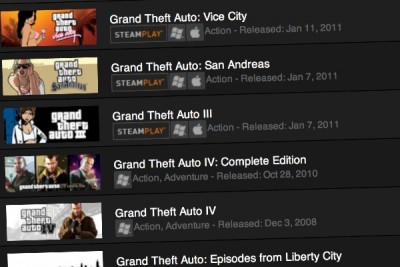 GTA для Mac OS в Steam